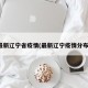 最新辽宁省疫情(最新辽宁疫情分布)