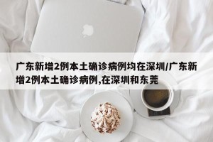 广东新增2例本土确诊病例均在深圳/广东新增2例本土确诊病例,在深圳和东莞