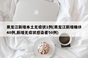 黑龙江新增本土无症状1例(黑龙江新增确诊40例,新增无症状感染者50例)
